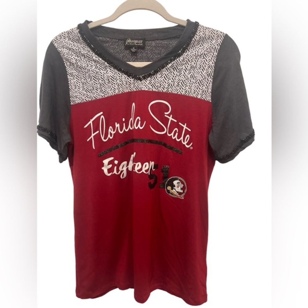 Florida State Seminoles Designer T-Shirt By GameDay Couture. Size M